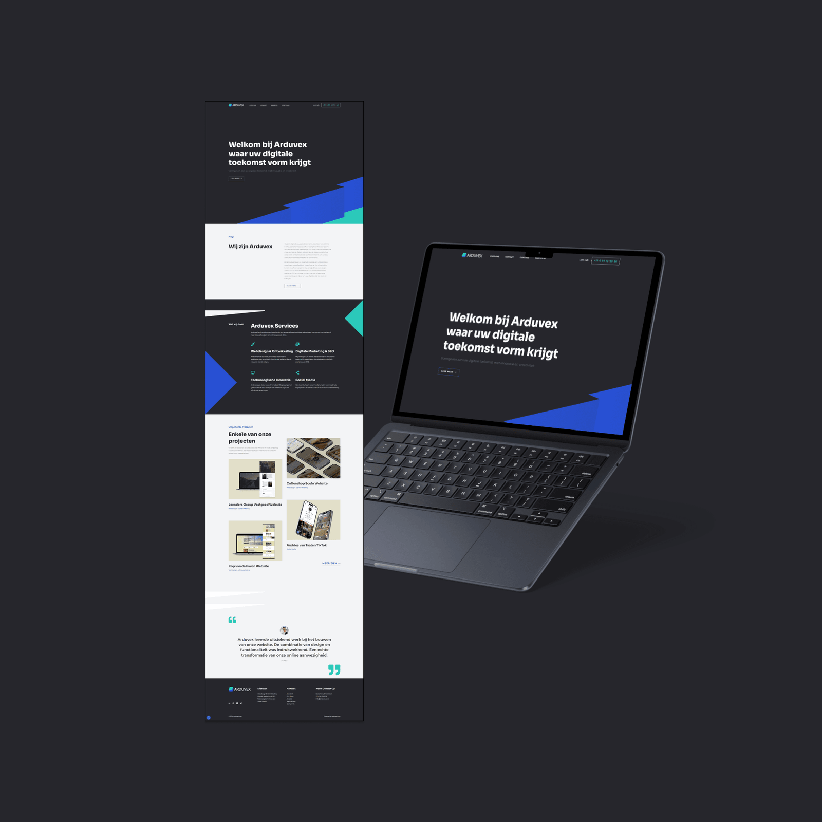 Arduvex Vorige Website
