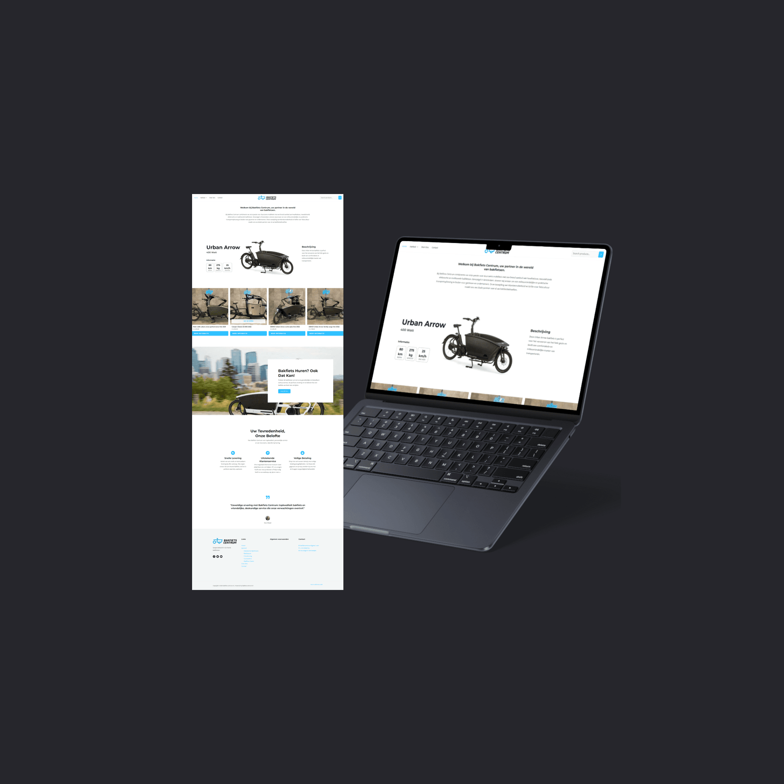 Bakfiets Centrum Website